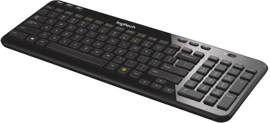 Logitech K360 Ασύρματο Πληκτρολόγιο Αγγλικό US