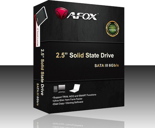 Afox QLC SSD 512GB Type 2.5'' with SATA III Connection SD250-512GQN