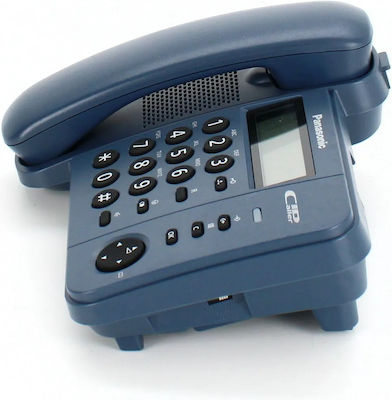 Panasonic KX-TS580 Office Corded Phone Navy Blue