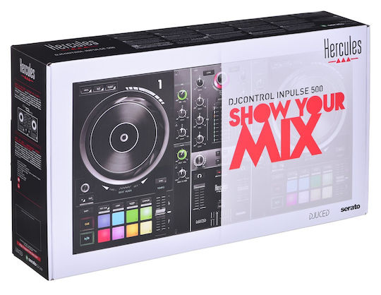 Hercules Inpulse 500 DJ Controller 2 Канали