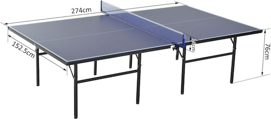HomCom Folding Ping Pong Table Indoor
