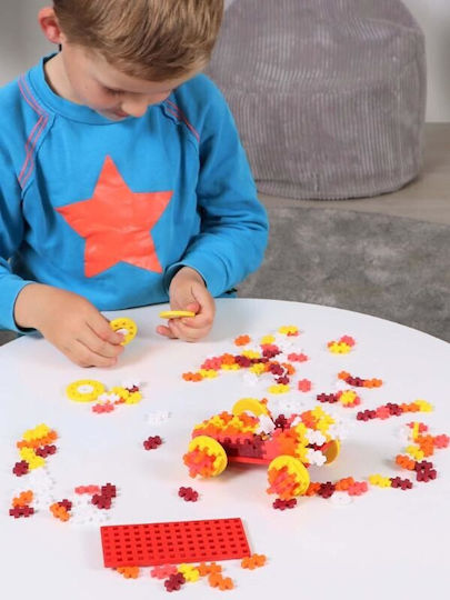 Plus Plus Building Blocks Fire Car for 5+ Years 200 Pieces