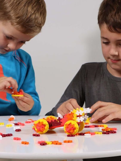 Plus Plus Building Blocks Fire Car for 5+ Years 200 Pieces