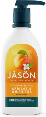 Jason Glowing Apricot Body Wash Βath Wash 887ml