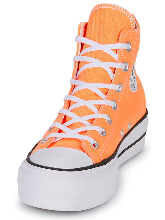 Chuck Taylor All Star Lift Tip Botine Portocalii