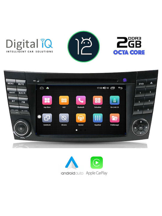 Digital IQ Car Audio System 2003-2009 (Bluetooth/USB/AUX/WiFi/GPS/Apple-Carplay/CD) with Touch Screen 7"