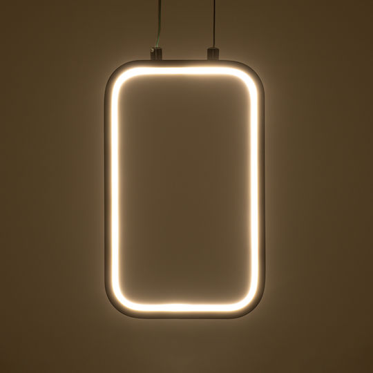 GloboStar Deroba Deckenleuchte Gold LED mit Verstellbarem Weißlicht 16x25.5x25.5cm