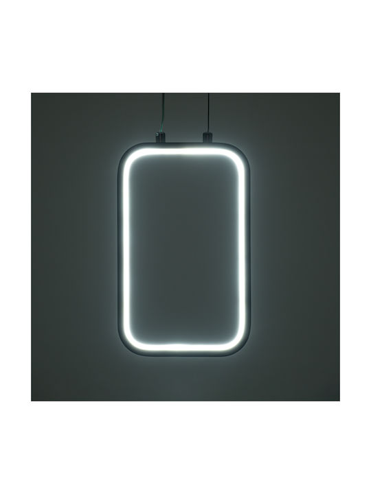 GloboStar Deroba Κρεμαστό Φωτιστικό Χρυσό LED 16x25.5εκ.