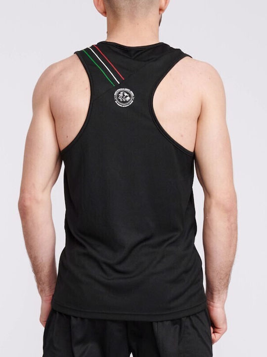 Leone Sleeveless Shirt AB226 for Boxing Black