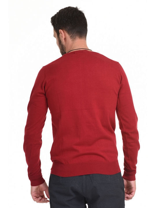 Splendid Men's Long Sleeve Sweater Red