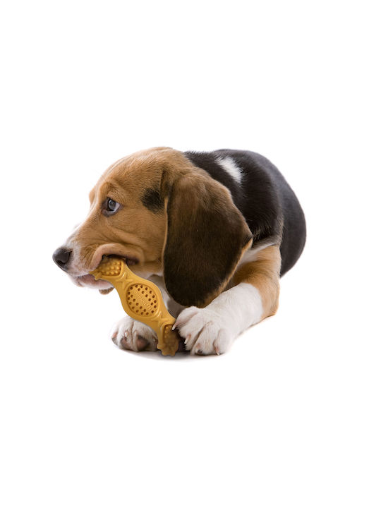 Nylabone Extreme Chew Peanut Butter Fill-In Παιχνίδι Κόκκαλο Σκύλου Μασητικό Medium Καφέ 1τμχ