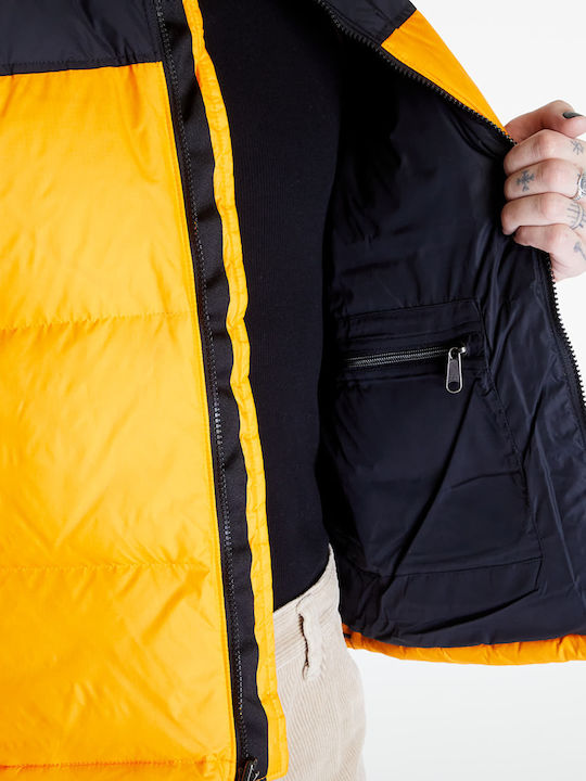 1996 Retro Nuptse Men's Winter Puffer Jacket Orange