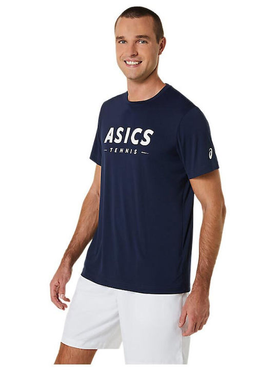 ASICS 2041A259-400 Men's Blue Tennis Shirt