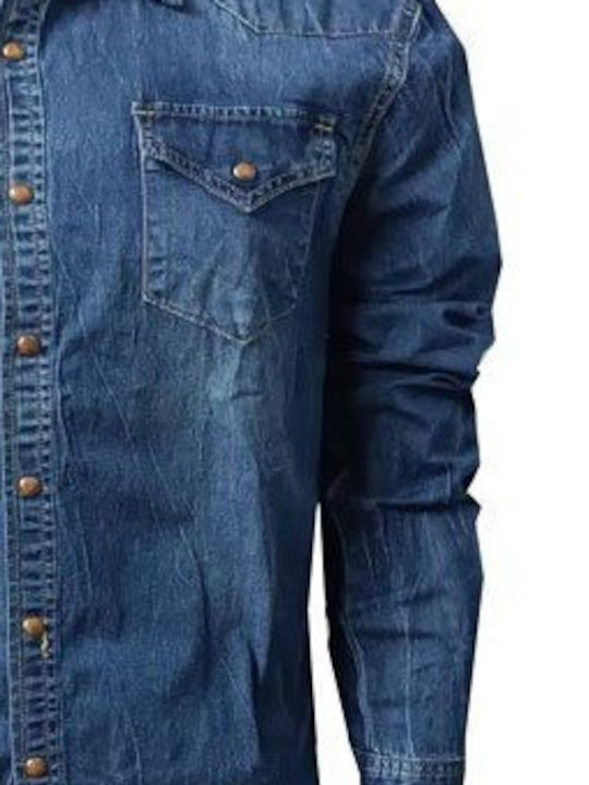 Luciano Faketti Denim shirt jean Luciano Faketti blue