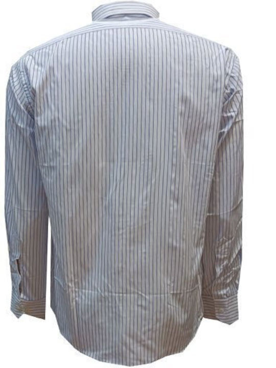 Luciano Faketti Shirt Luciano Faketti striped Blue cotton 100%