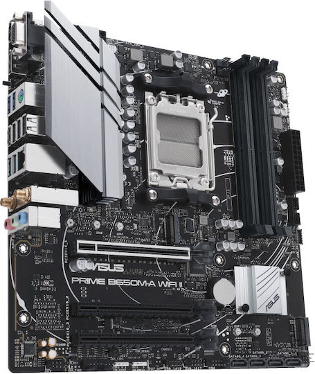 Asus Prime B650M-A WIFI II Motherboard Micro ATX με AMD AM5 Socket 90MB1EG0-M0EAY0