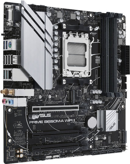 Asus Prime B650M-A WIFI II Motherboard Micro ATX με AMD AM5 Socket 90MB1EG0-M0EAY0