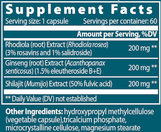 Vemoherb Eastern Adaptogen 60 капси