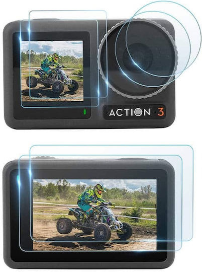 Sunnylife Tempered Glass Film Protecție ecran pentru DJI Osmo Action 3