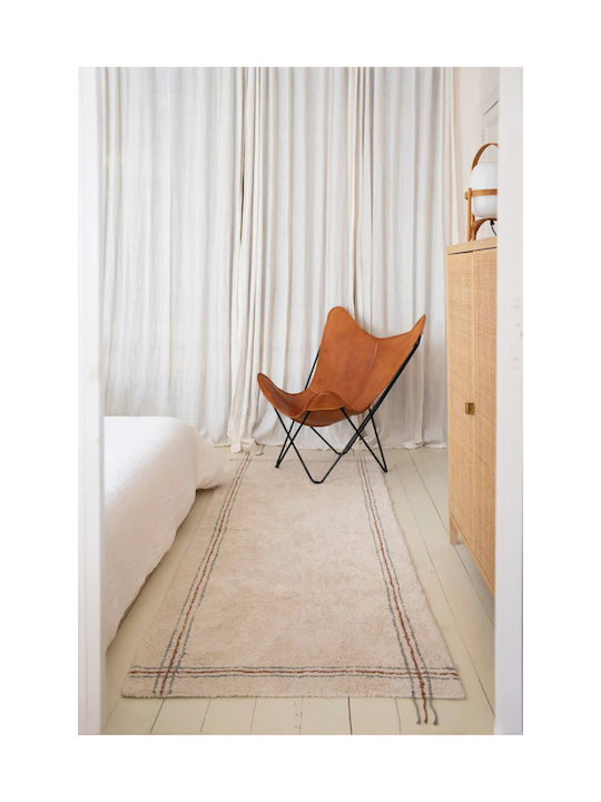 Lorena Canals Cuisine Natural Kinder Teppich Weiß 80x230cm