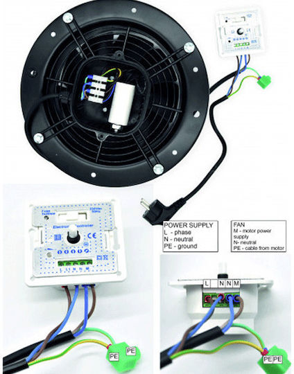 AirRoxy Ρυθμιστής Στροφών ARO400 01-291