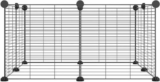 vidaXL vidaXL Rodents Cage with 8 Panels 70x70x35cm
