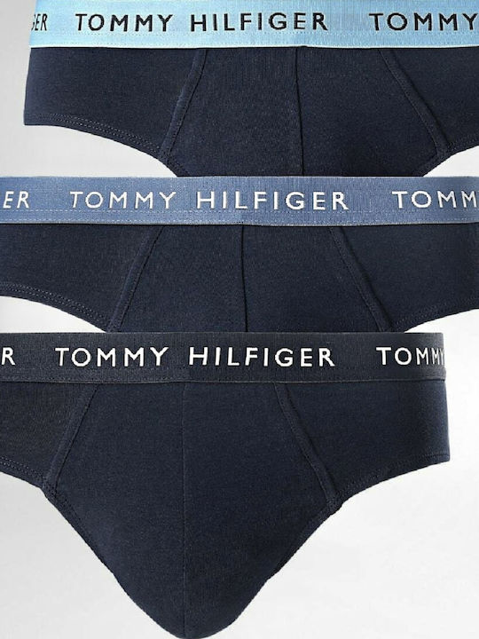 Tommy Hilfiger Slipuri pentru bărbați Albastre 3Pachet