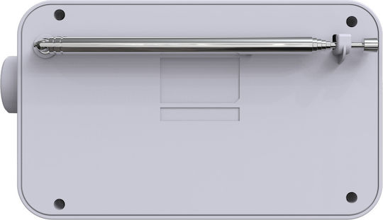 Kenwood CR-M30DAB Φορητό Ραδιόφωνο Επαναφορτιζόμενο DAB+ με Bluetooth και USB Λευκό