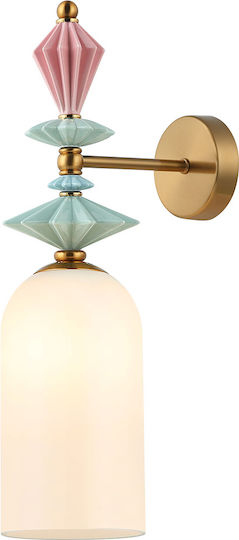 Zambelis Lights Осветително тяло За стена Многоцветен 13x22x13см.