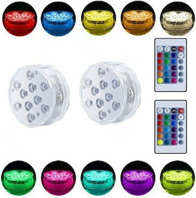 Ezra Submersible Pool LED Spotlight with Remote Control EZRA-DL12