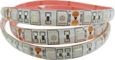 Водоустойчива LED Лента 12V RGB Светлина 1м Тип SMD5050