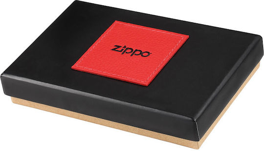 Zippo Lederne Tabaktasche in Blau mit magnetischem Verschluss 15.6x7.9cm