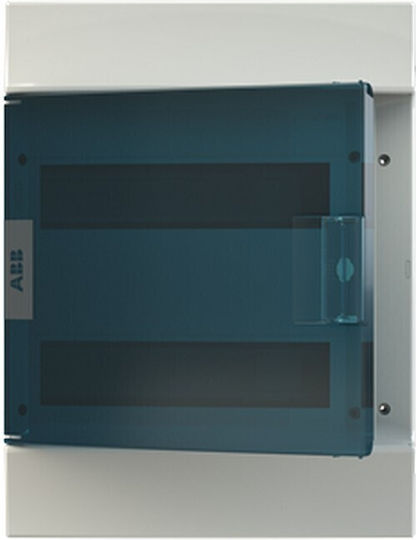 Abb Electrical Panel Wall Mounted, 2 Rows, 12 Elements P382xH292xD120mm