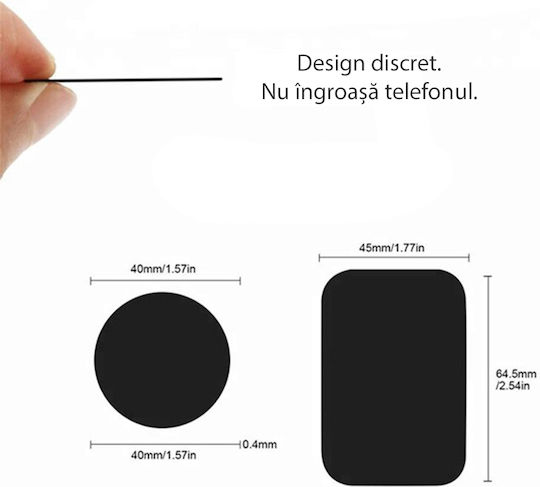 Techsuit Auto Handyhalterung mit Magnet Schwarz