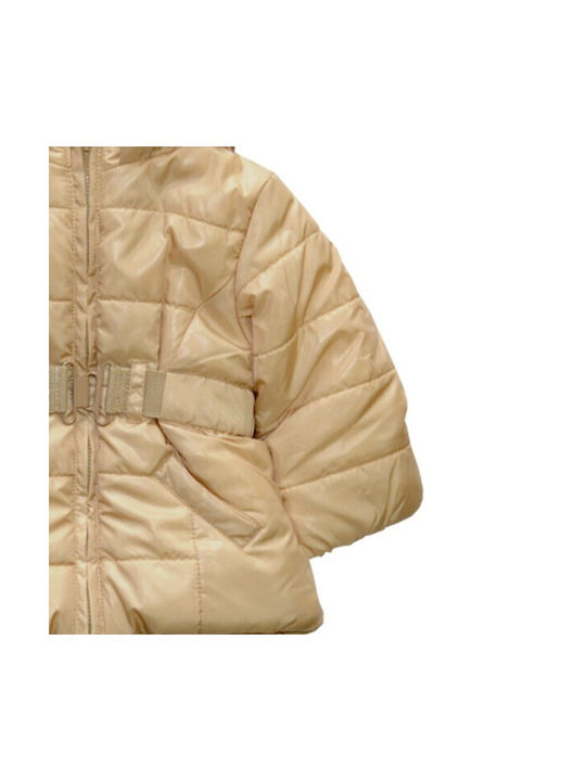 Losan Kinderjacke Kurz mit Futter & Kapuze Gold