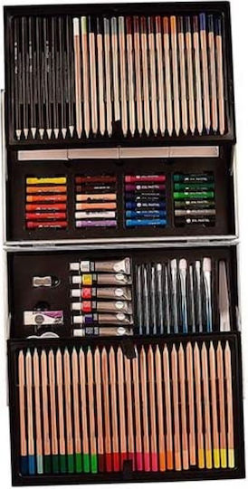 Daler Rowney Complete Artist Kit Комплект за Оцветяване в чанта 35x24см 122бр
