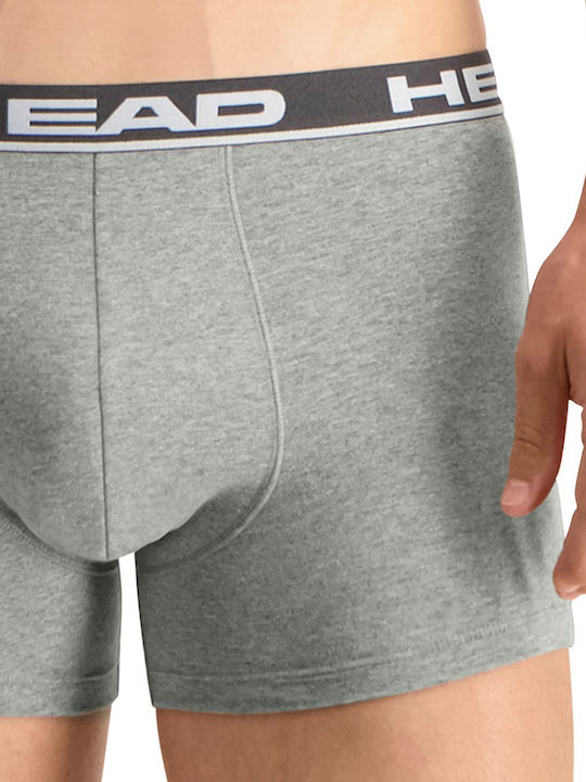 Basic Herren Boxershorts Gray 2Packung