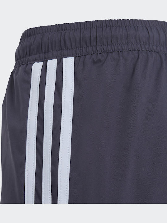 adidas 3-Stripes Kids Swimwear Swim Shorts Navy Blue