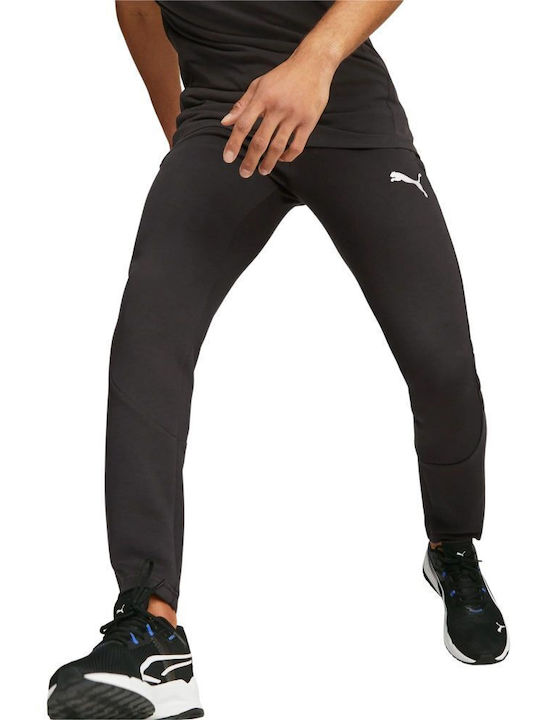 Puma Men's Sweatpants with Rubber Black