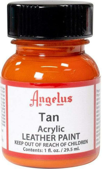 Angelus Acrylic Paint Liquid Craft Paint Brown for Leather Tan 29.5ml