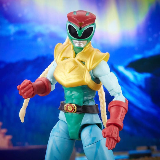 Φigură de acțiune Power Rangers Street Fighter: Morphed Cammy Stinging Crane Ranger pentru copii de 4+ ani ani 15cm cm