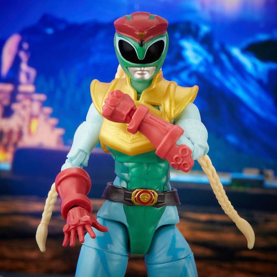 Φigură de acțiune Power Rangers Street Fighter: Morphed Cammy Stinging Crane Ranger pentru copii de 4+ ani ani 15cm cm