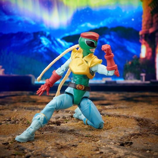 Φigură de acțiune Power Rangers Street Fighter: Morphed Cammy Stinging Crane Ranger pentru copii de 4+ ani ani 15cm cm