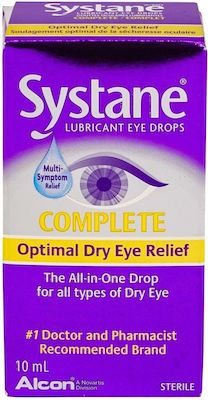 Alcon Systane Complete Dry Eye Drops 10ml