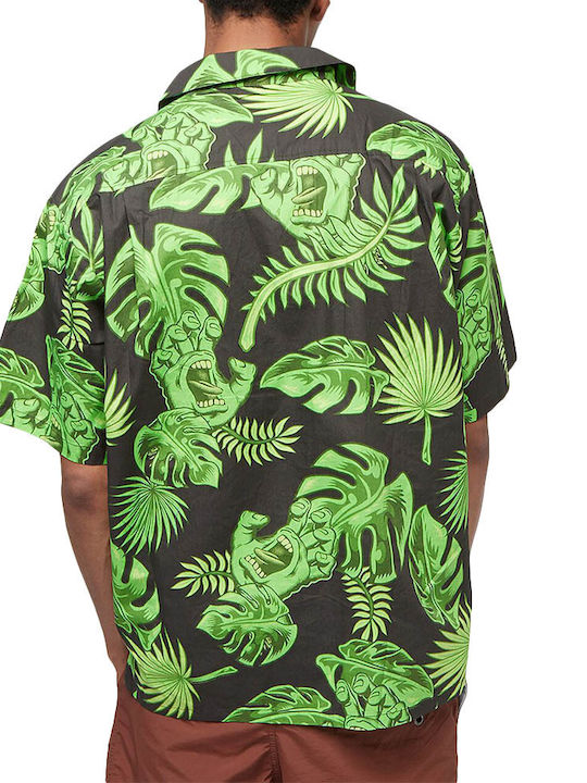 Santa Cruz Cabana Cotton Shirt Black
