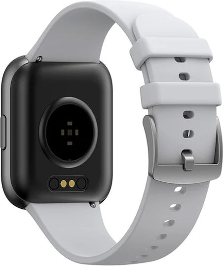 Havit M9021 Edelstahl Wasserdicht Smartwatch mit Pulsmesser (Gray)