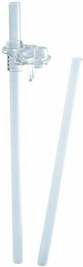 Twistshake Plastic Baby Replacement Straw 2pcs Transparent