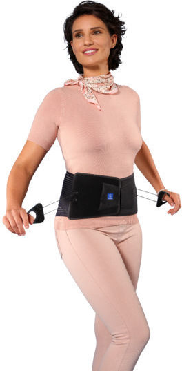 Thuasne LombaStab Back Brace For Work Height 26cm In Black Color