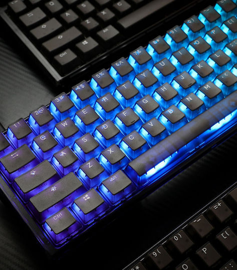 Ducky One 3 Gaming Mechanical Keyboard 60% with Cherry MX Speed Silver switches and RGB lighting (English US) Aura Black