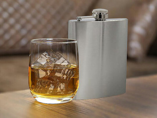 Hip Flask Манерка Неръждаема стомана Сребрист 210мл